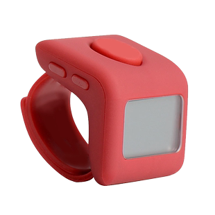 欧斯特计数器带夜光 手按点数器家居用品戒指型电子数显电子记数