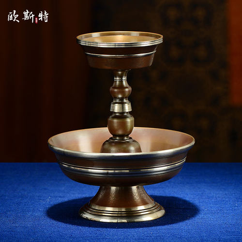 做旧仿古护法杯摆件家用
