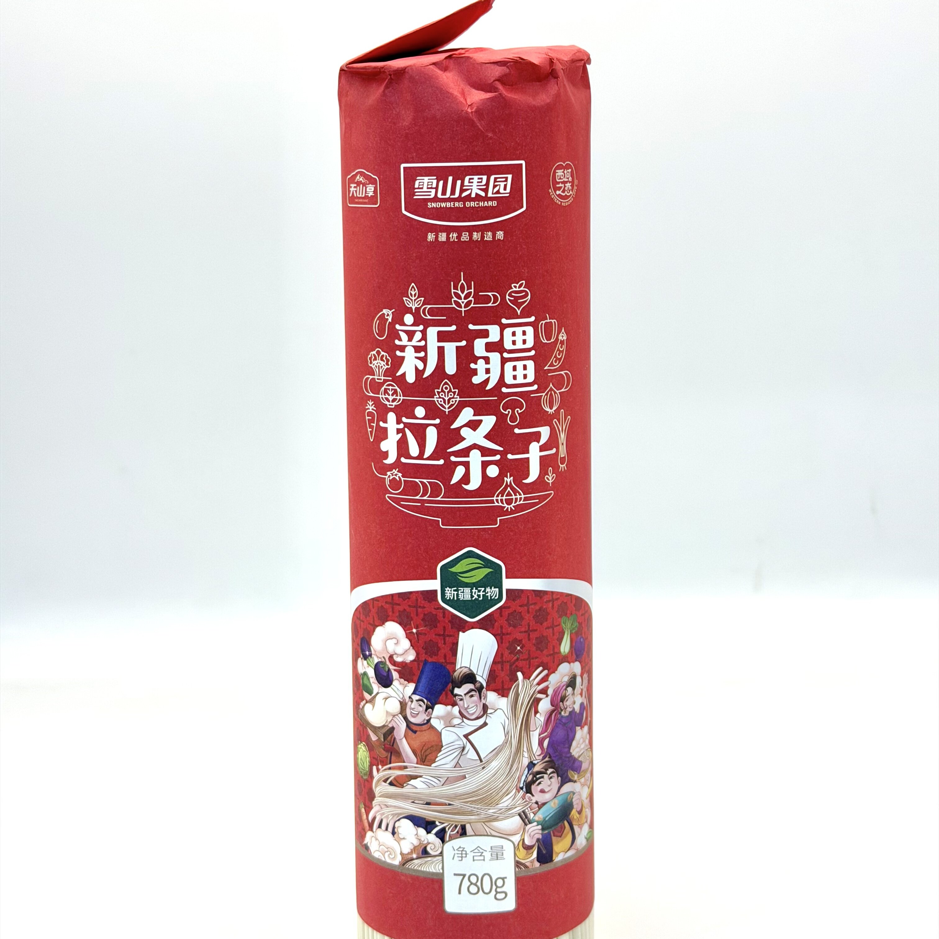 新疆奇台特色风味面拉条子刀削面新疆特色新疆直发干制面