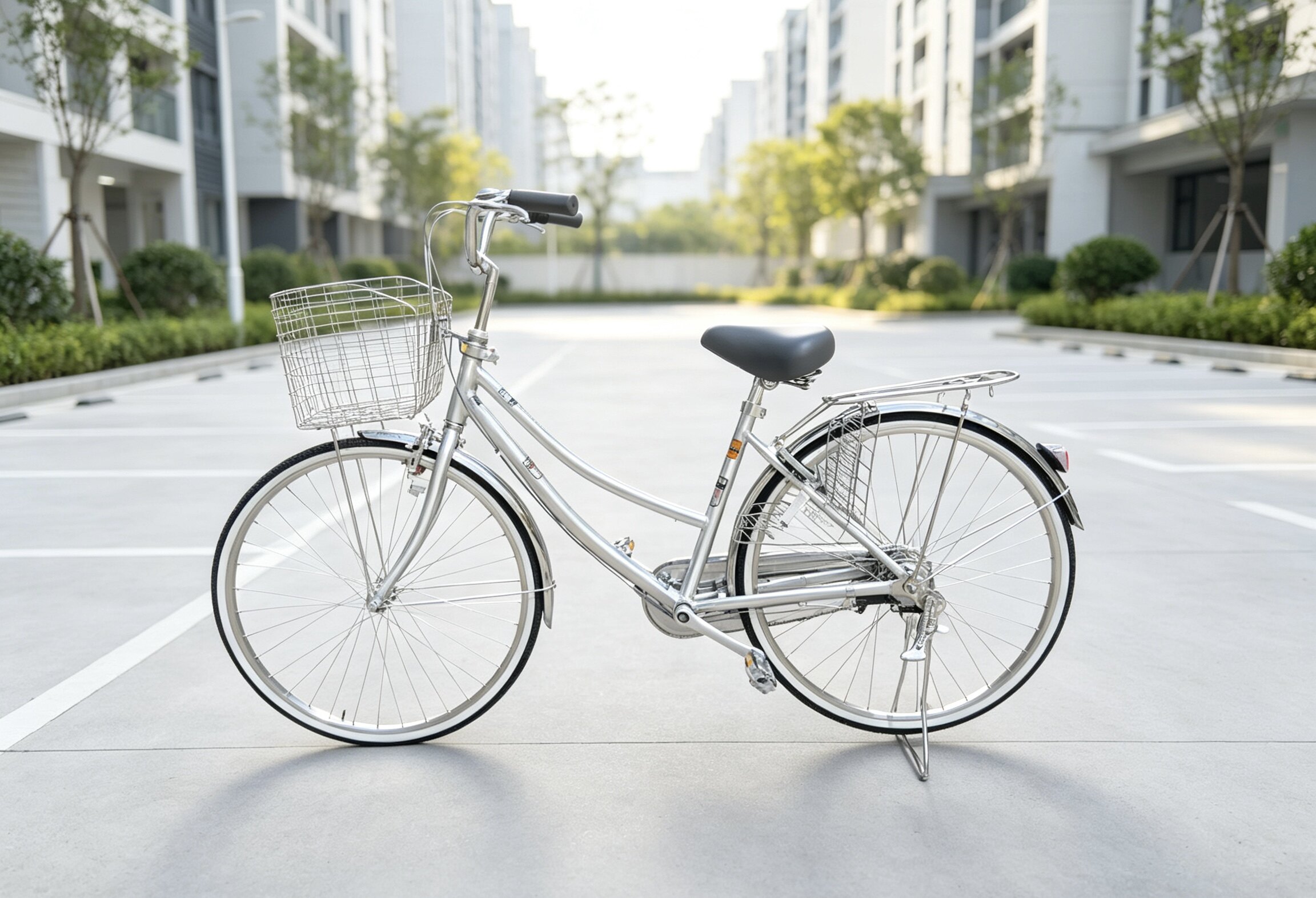 全新出口日本自行车26铝合金双轻便车/通勤自行车