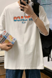 情侣装夏季新款印字圆领短袖T恤男韩版宽松班服潮Q143-P28控39，男装T恤，星座617A-5（原A405）