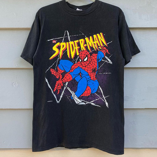 Spider-Manl蜘蛛侠卡通动漫短袖