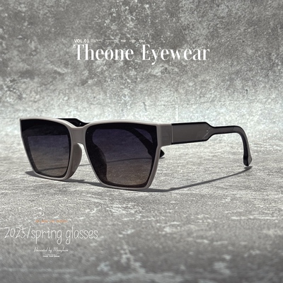 复古方形墨镜女防晒遮阳