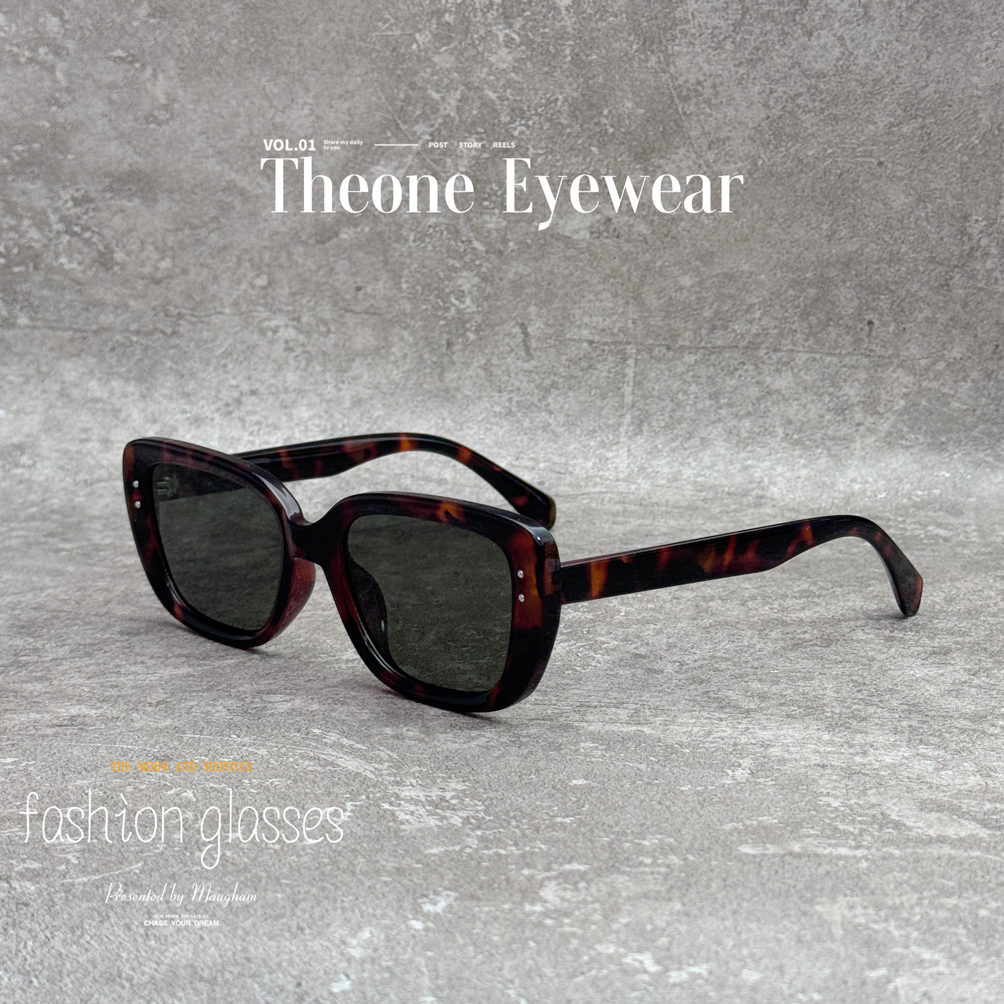 韩版方形玳瑁色墨镜女显脸小高级感偏光太阳眼镜防紫外线可配度数