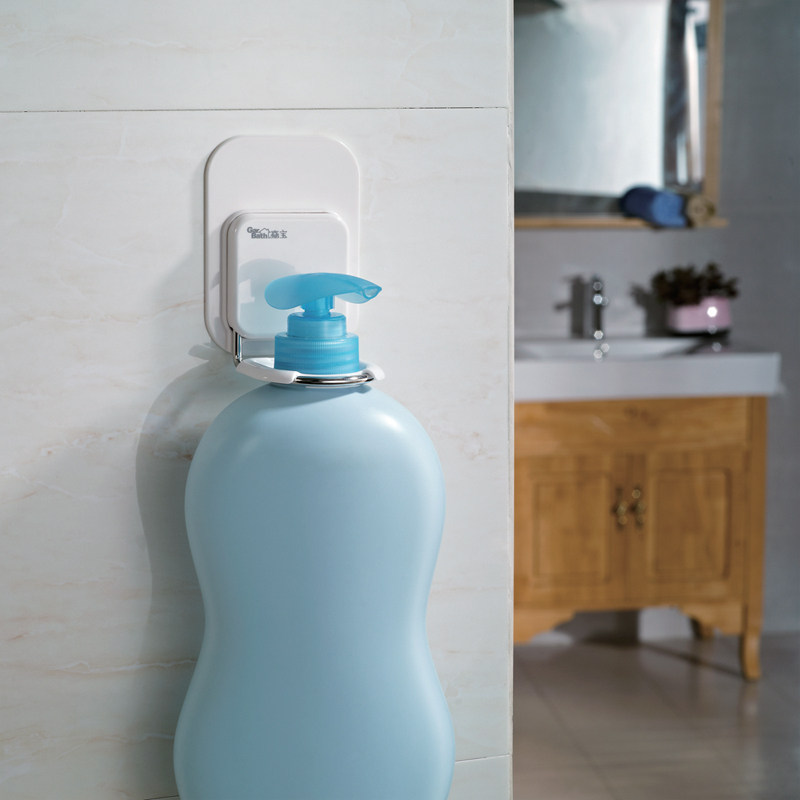 嘉宝沐浴露挂架浴室洗发水置物架收纳架洗手间免打孔液瓶架乳液器,家庭/个人清洁工具,乳液器,淘宝优惠券,粉丝福利购,淘宝优惠卷