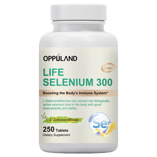 oppuland硒片补硒正品富硒元素麦芽硒桥本晒片有机硒片女性免疫力