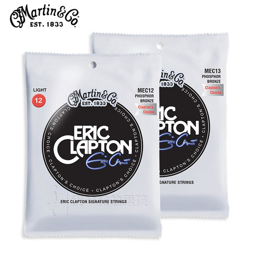 马丁Martin MEC12 MEC13 Eric Clapton签名款民谣吉他弦 磷铜琴弦