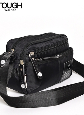 24新款tough男包时尚斜挎包高品质尼龙布单肩包男休闲轻便户外包