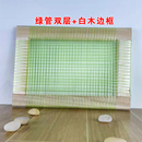 久坐双层服装 工厂员工实木胶管透气坐垫散热冰爽学生椅垫夏季 厂垫