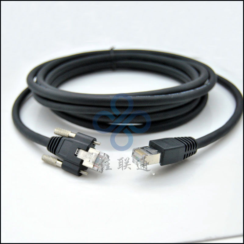 佳联通BASLER巴斯勒大恒 映美精 GIGE 工业相机千兆高柔静态网线