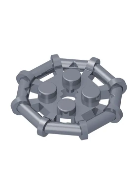 【50g】国产积木2x2带八边框板兼容75937 30033散装零配