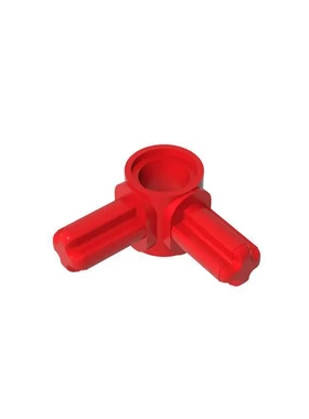 【50g】MOC小颗粒积木10197国产科技早教零配件十字轴带栓孔连接