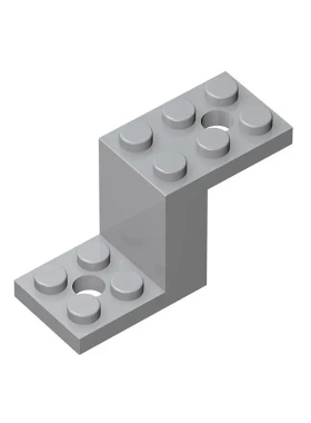 【50g】moc6087-76766益智积木拼搭零配件2x5x2 托架件特殊件