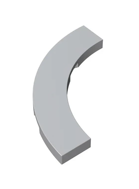 【50g】MOC小颗粒积木散件 27507零配件 2x2弧形光面板国产积木