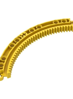 【50g】MOC小颗粒拼插积木零配件24121兼容11×11×2弯曲齿轮架