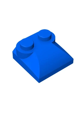 【50g】 MOC模板通用散件2x2弧形砖兼容搭建积木47457批