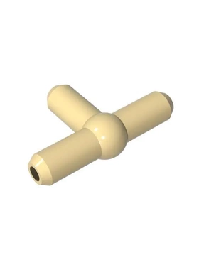 【50g】MOC散件积木零件配件气动三通T型连接兼容4697兼容小颗粒