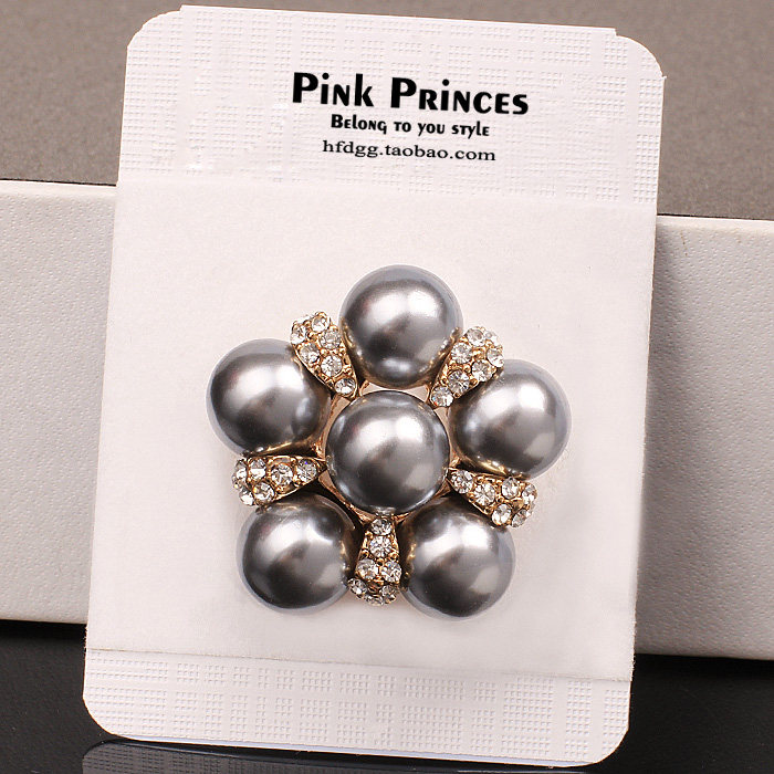 Broche femme en Nacre - Ref 1174443 Image 3