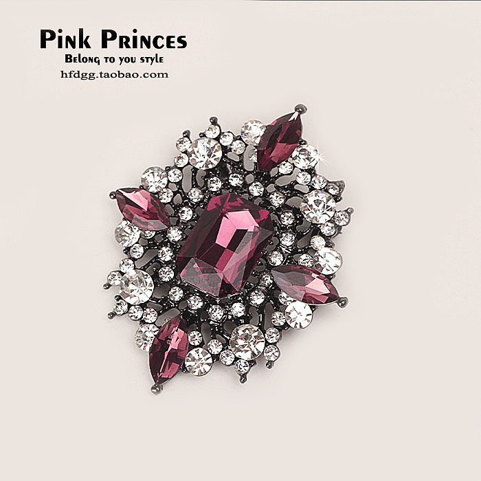 Broche femme en Zircon diamant - Ref 1174223 Image 4