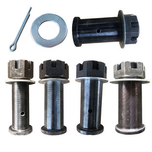 自卸车渣土车工程车后八轮后门翻转支架销子尾门吊耳销挂架插销轴