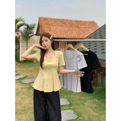 曾小咸大码女装miss38马西西masisi微胖辣妈起义爱蔷薇旗舰店上衣