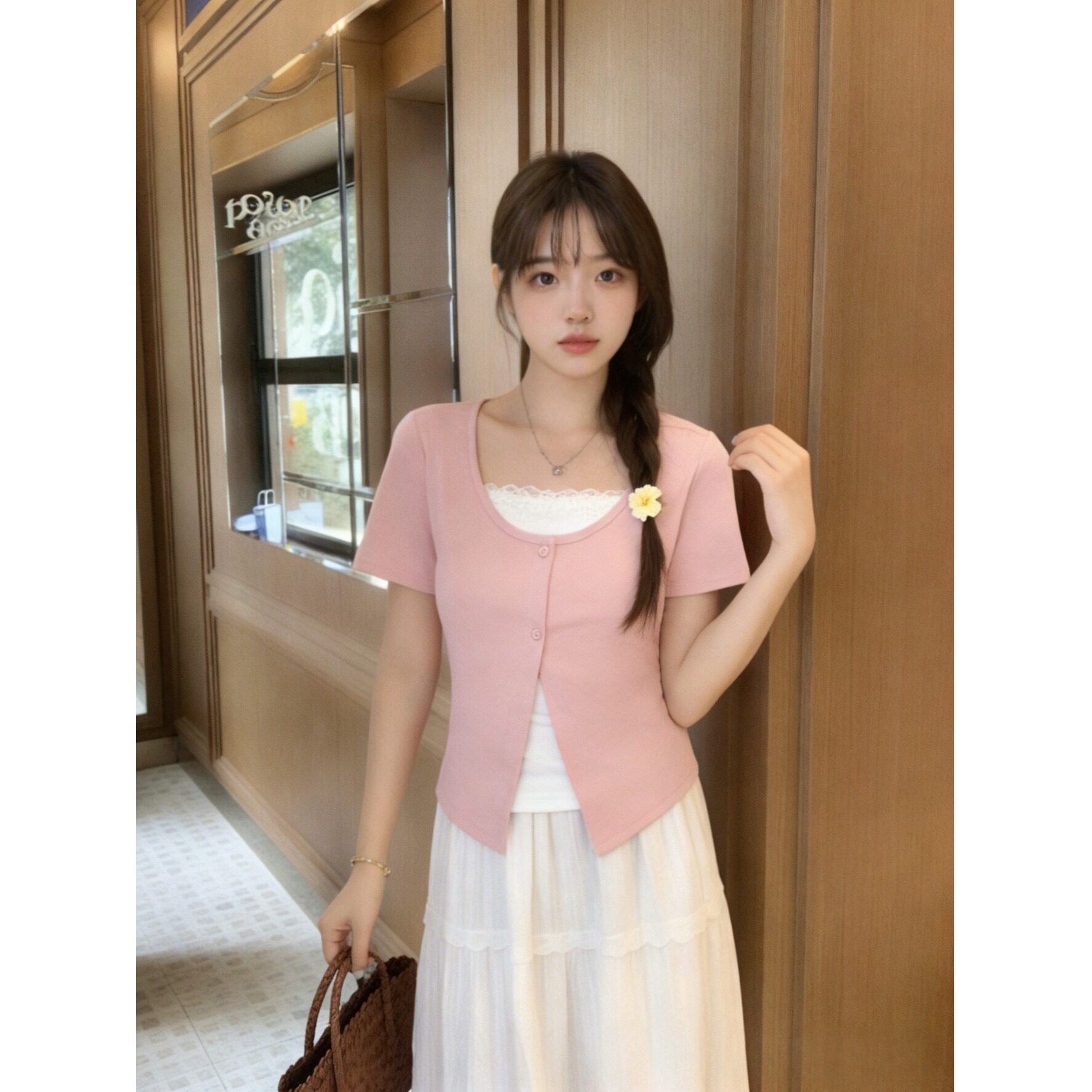 水淼大码女装旗舰店石头鱼裤威特胖淼淼爱蔷薇奢姿木子李夏miss38