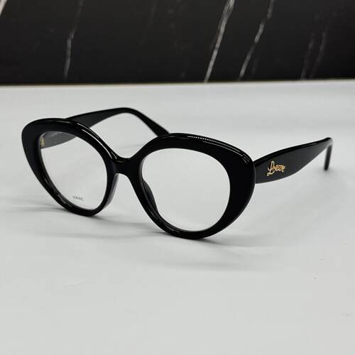 LOEWE罗意威LW50088I 001女近视眼镜框架黑色椭圆形眼镜