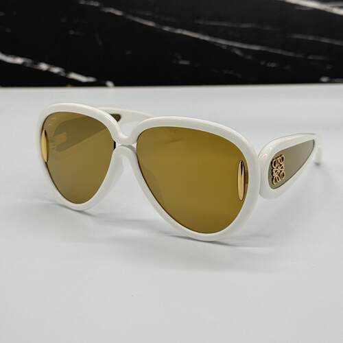 LOEWE罗意威LW40132I 25G白色金色中性墨镜太阳眼镜