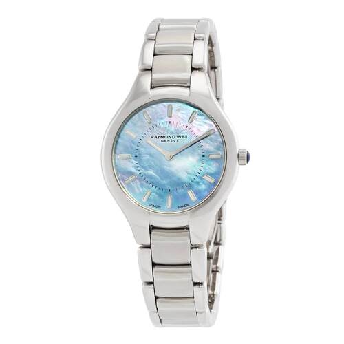 Raymond Weil Noemia石英蓝色表盘女士手表5132 ST 97501