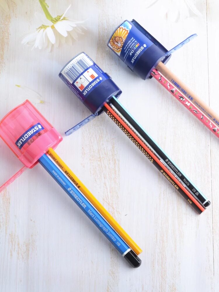 독일 스테들러 5134 쌍공통 색연필 연필깎이 511 어린이 학생 연필깎이 연필깎이