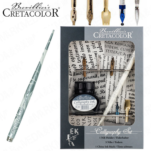 奥地利卡塔CRETACOLOR蘸水钢笔尖漫画笔尖金色G圆D笔尖漫画笔杆