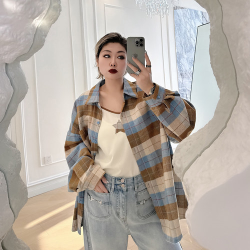 大码女装胖mm百搭两件套装