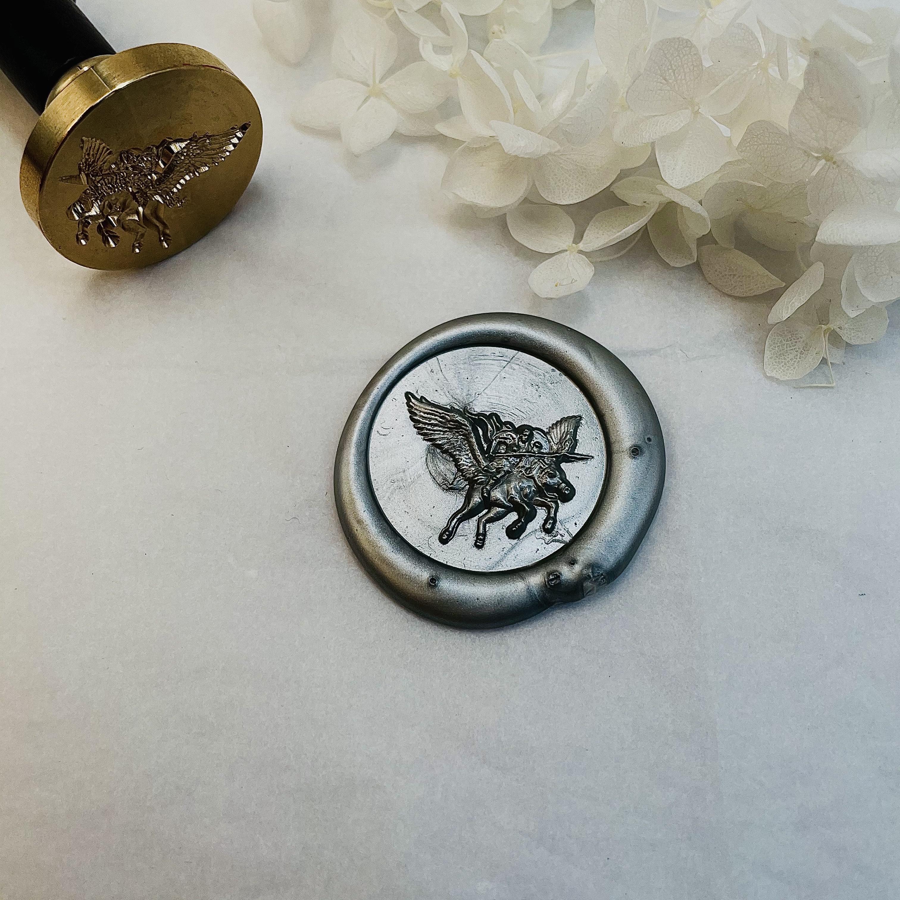 【Perseus】希腊神话宙斯之子火漆印章浮雕3D立体复古章头