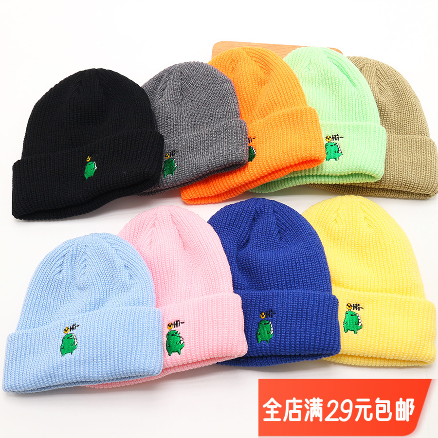 帽子女秋冬天韩版潮毛线帽网红可爱学生时尚保暖加厚针织毛线帽