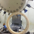 10模20模25模尼龙齿轮0.5 5模pom齿圈链轮peek加工非标件定制加工