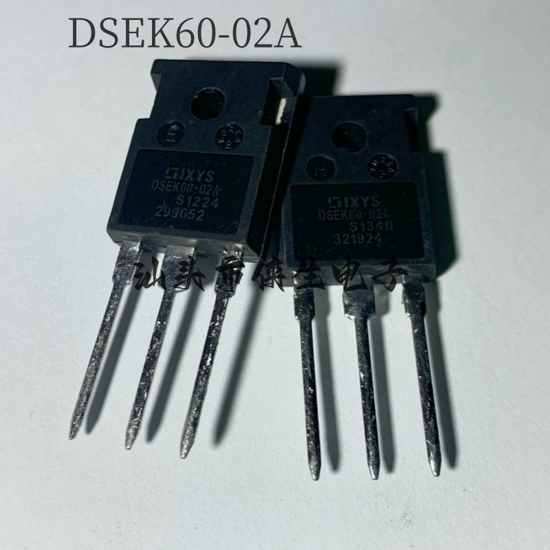 原装进口 DSEK60-02A DSEC60-02A TO-247 60A 200V 快恢复二极管