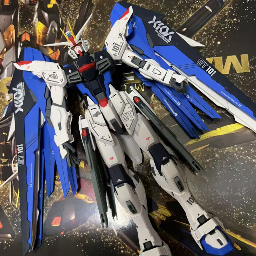 国产高达万代模型代工制作素组拼装水贴滲线新手入门送男朋友礼物