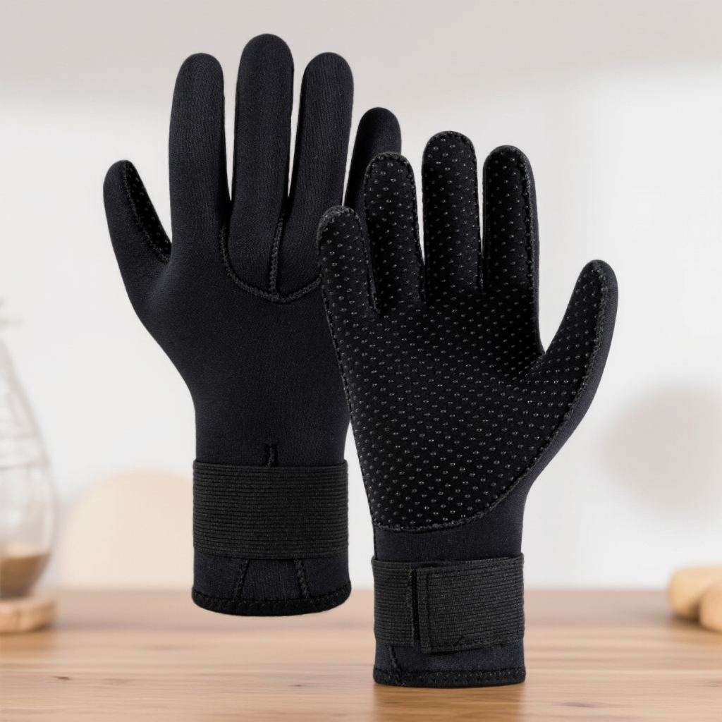 3/5MM潜水手套防滑防刮耐磨