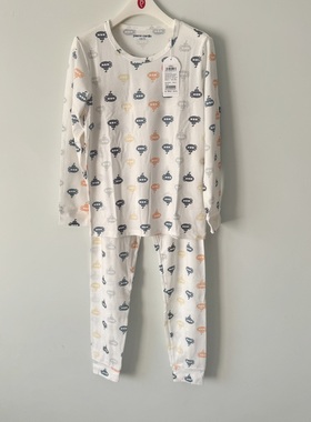 皮尔卡丹儿童内衣男童学生青少年棉莫四季打底秋衣秋裤套装250252