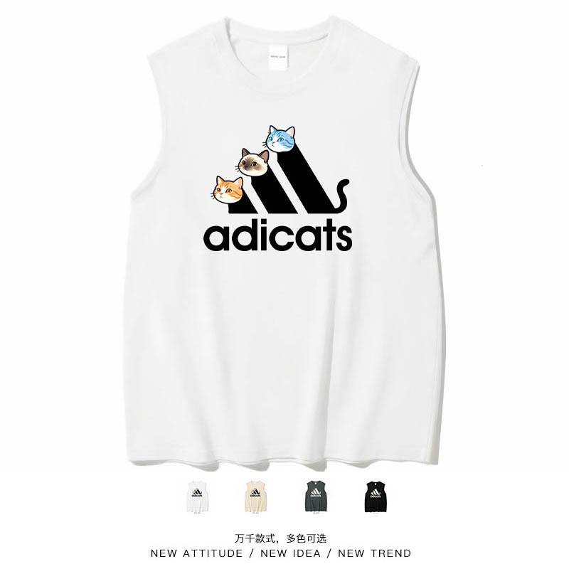 猫迪达斯趣味动物搞笑背心
