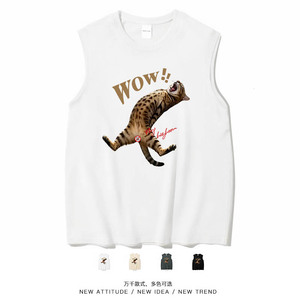 WOW惊吓猫搞笑整蛊个性背心