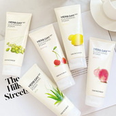 韩国菲诗小铺洗面奶芦荟水蜜樱桃氨基酸洁面乳膏深层清洁学生正品