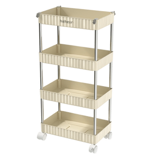 置物架多层客厅厨房小推车浴室卫生间夹缝收纳架零食婴儿用品收纳