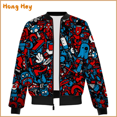 时尚加绒夹克衫外套男女冬装上衣