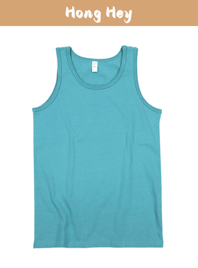 Summer 230g Cotton Tank Top For Men Casual Vest Women