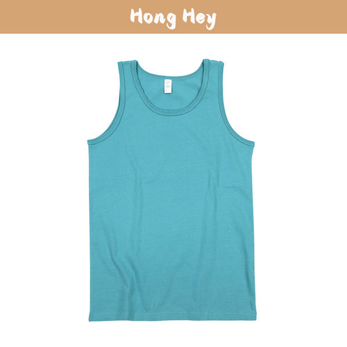 Summer 230g Cotton Tank Top For Men Casual Vest Women
