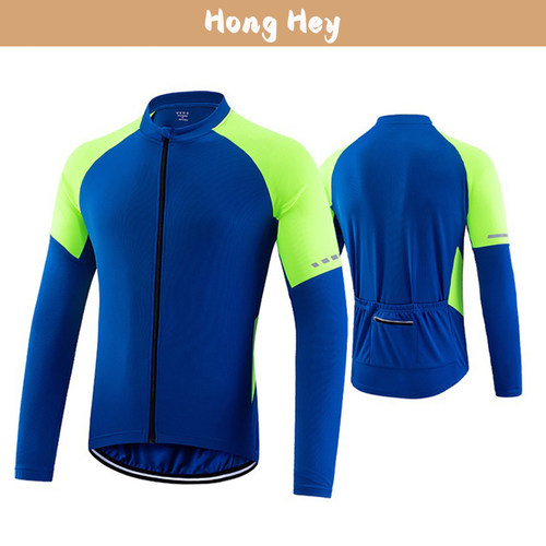 Riding Clothes Long Sleeves Zipper Training Cycling Clothing