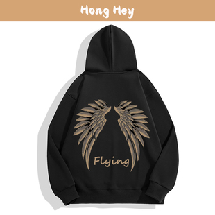 Angel Wings Hoodies For Men Pullover Fleece Hoody For Women