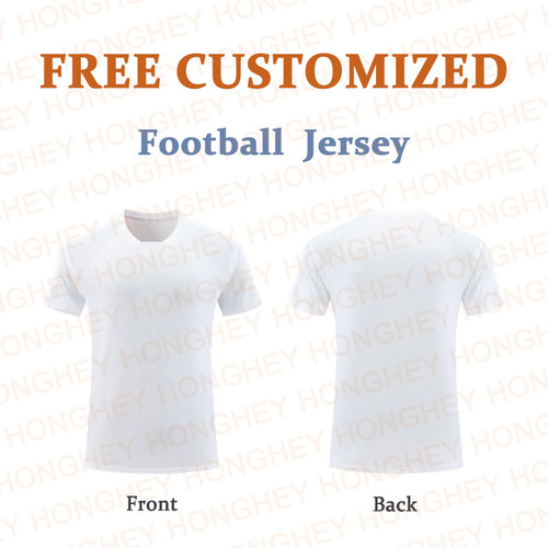 Free Customized Football T-Shirts T Collar Men Jersey Tops