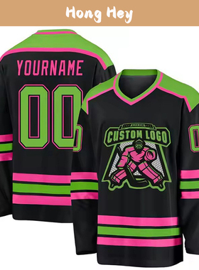 Free Customized Women's Ice Hockey Suit Long Sleeves Jersey
